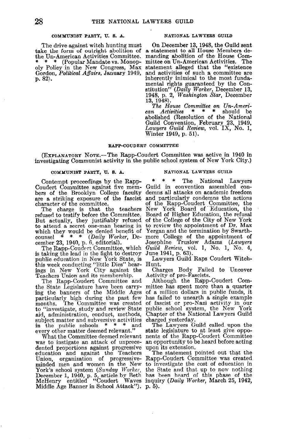 Report on the National Lawyers Guild - Legal Bulwark of the Communist Party, Page 30