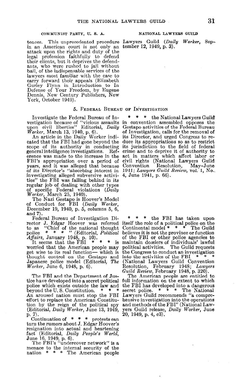 Report on the National Lawyers Guild - Legal Bulwark of the Communist Party, Page 33