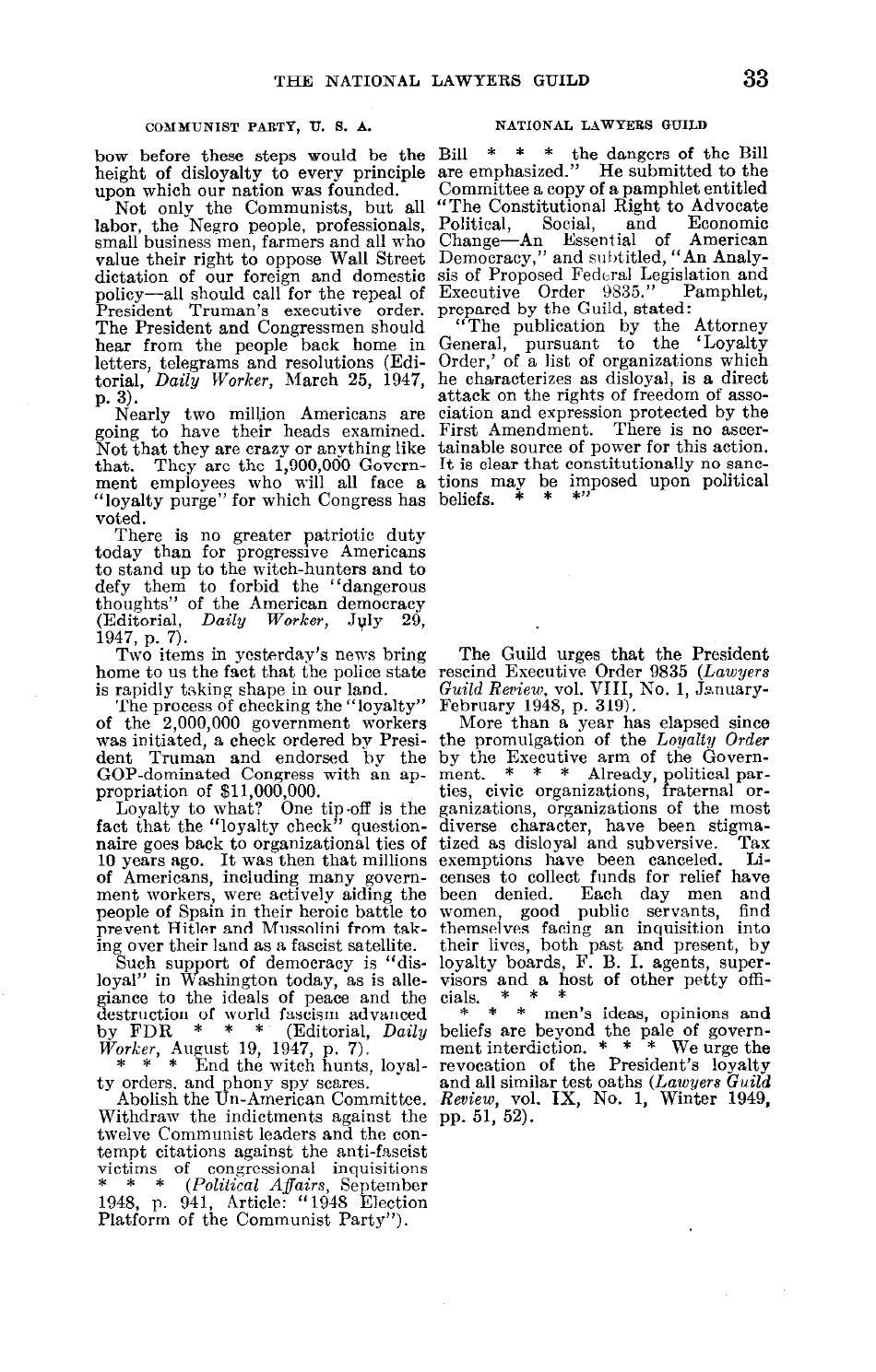 Report on the National Lawyers Guild - Legal Bulwark of the Communist Party, Page 35