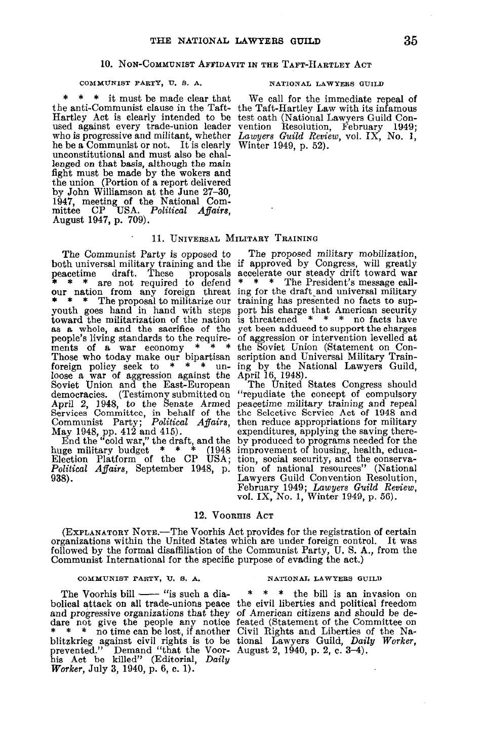 Report on the National Lawyers Guild - Legal Bulwark of the Communist Party, Page 37