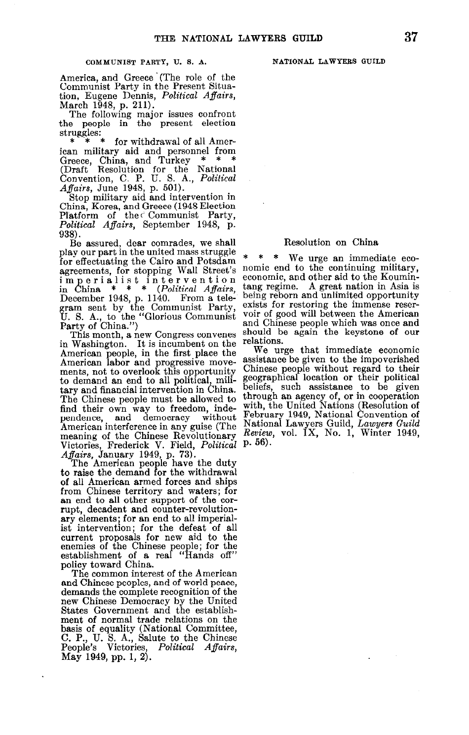 Report on the National Lawyers Guild - Legal Bulwark of the Communist Party, Page 39