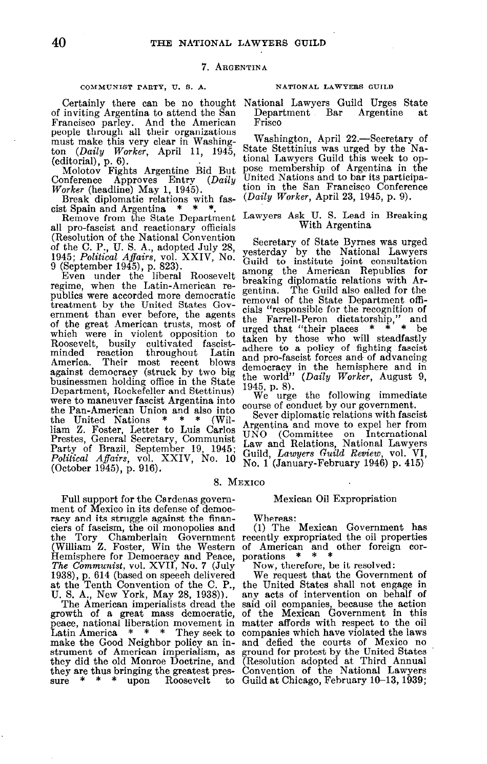 Report on the National Lawyers Guild - Legal Bulwark of the Communist Party, Page 42