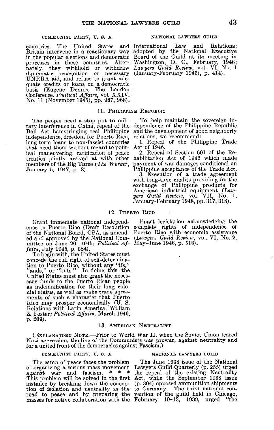 Report on the National Lawyers Guild - Legal Bulwark of the Communist Party, Page 45