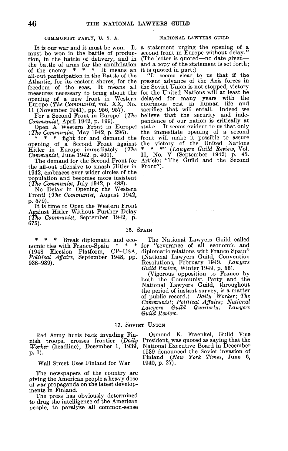 Report on the National Lawyers Guild - Legal Bulwark of the Communist Party, Page 48