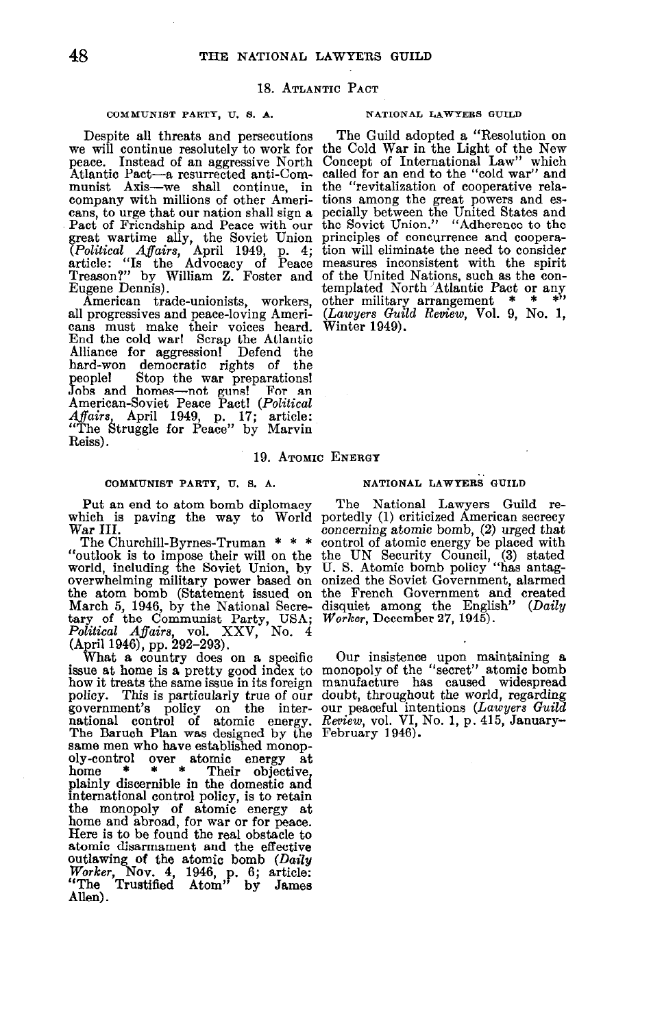 Report on the National Lawyers Guild - Legal Bulwark of the Communist Party, Page 50