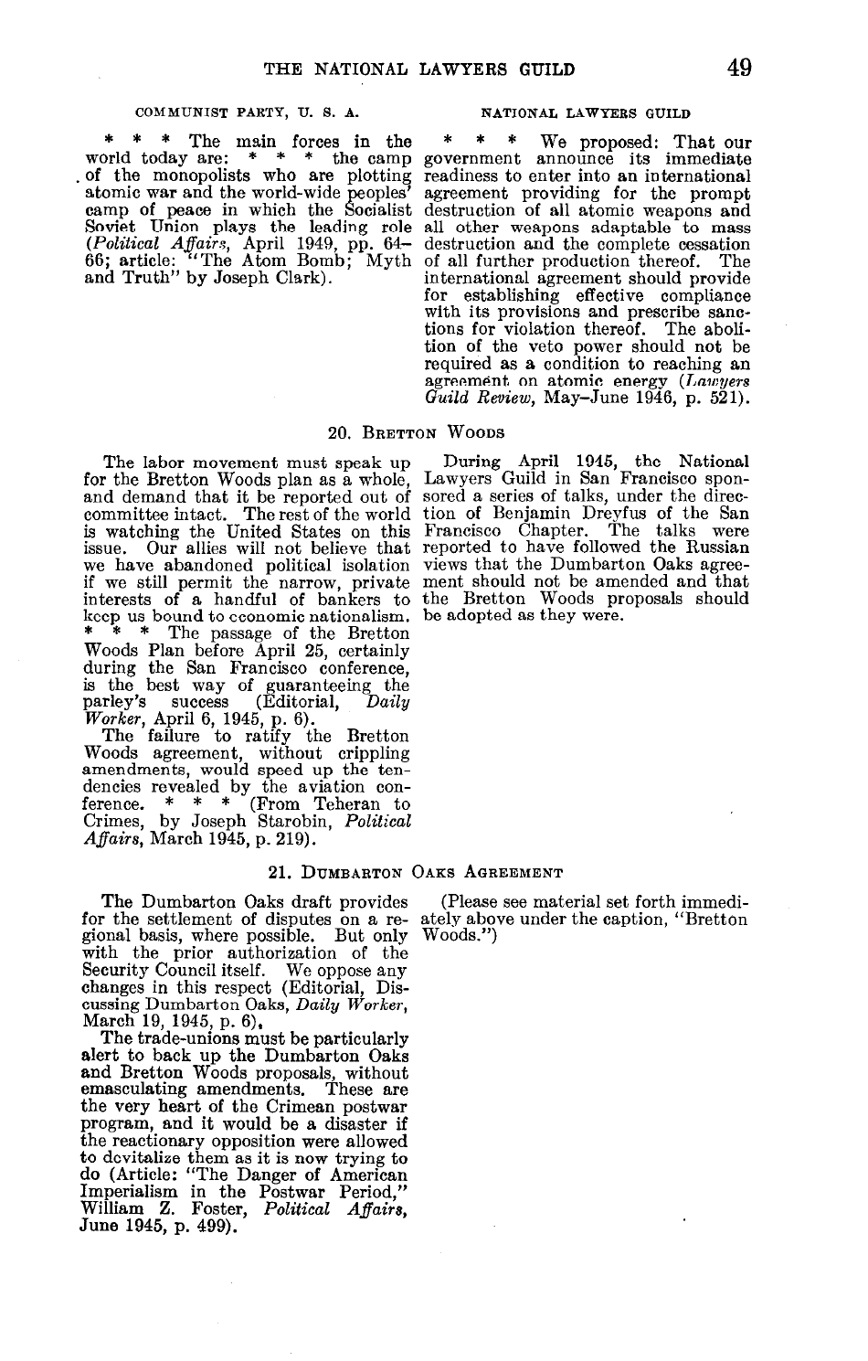 Report on the National Lawyers Guild - Legal Bulwark of the Communist Party, Page 51