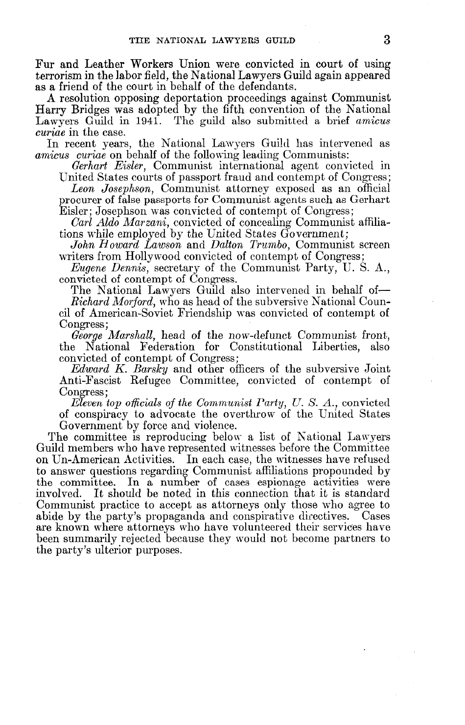 Report on the National Lawyers Guild - Legal Bulwark of the Communist Party, Page 5