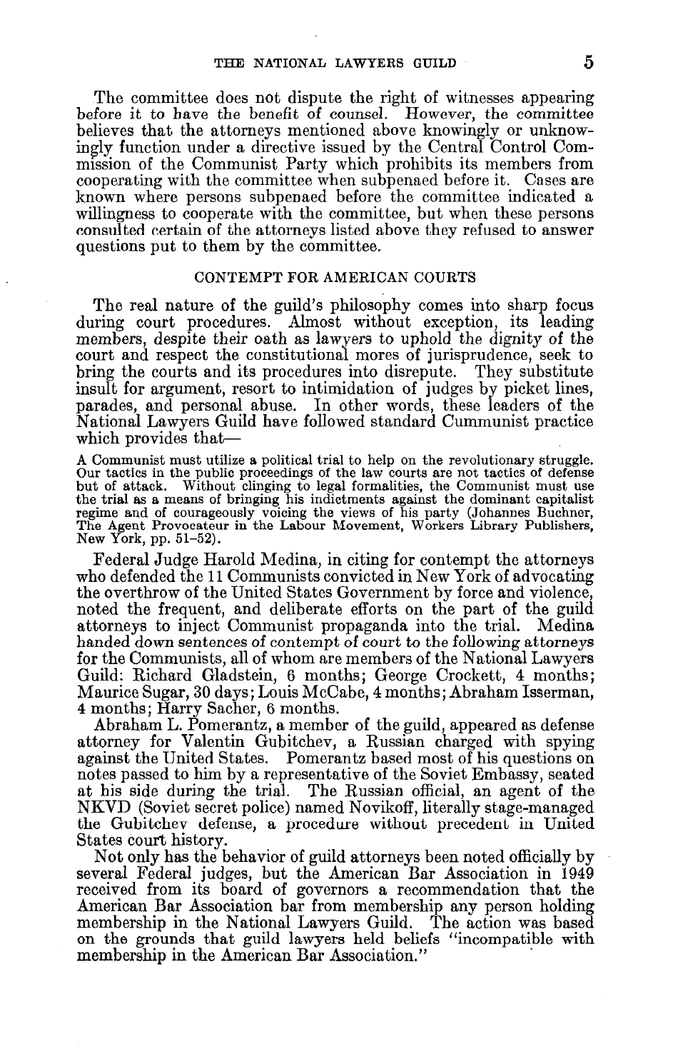 Report on the National Lawyers Guild - Legal Bulwark of the Communist Party, Page 7