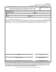 Document preview: Form PTO/SB/23 Petition for Extension of Time Under 37 Cfr 1.136(B)