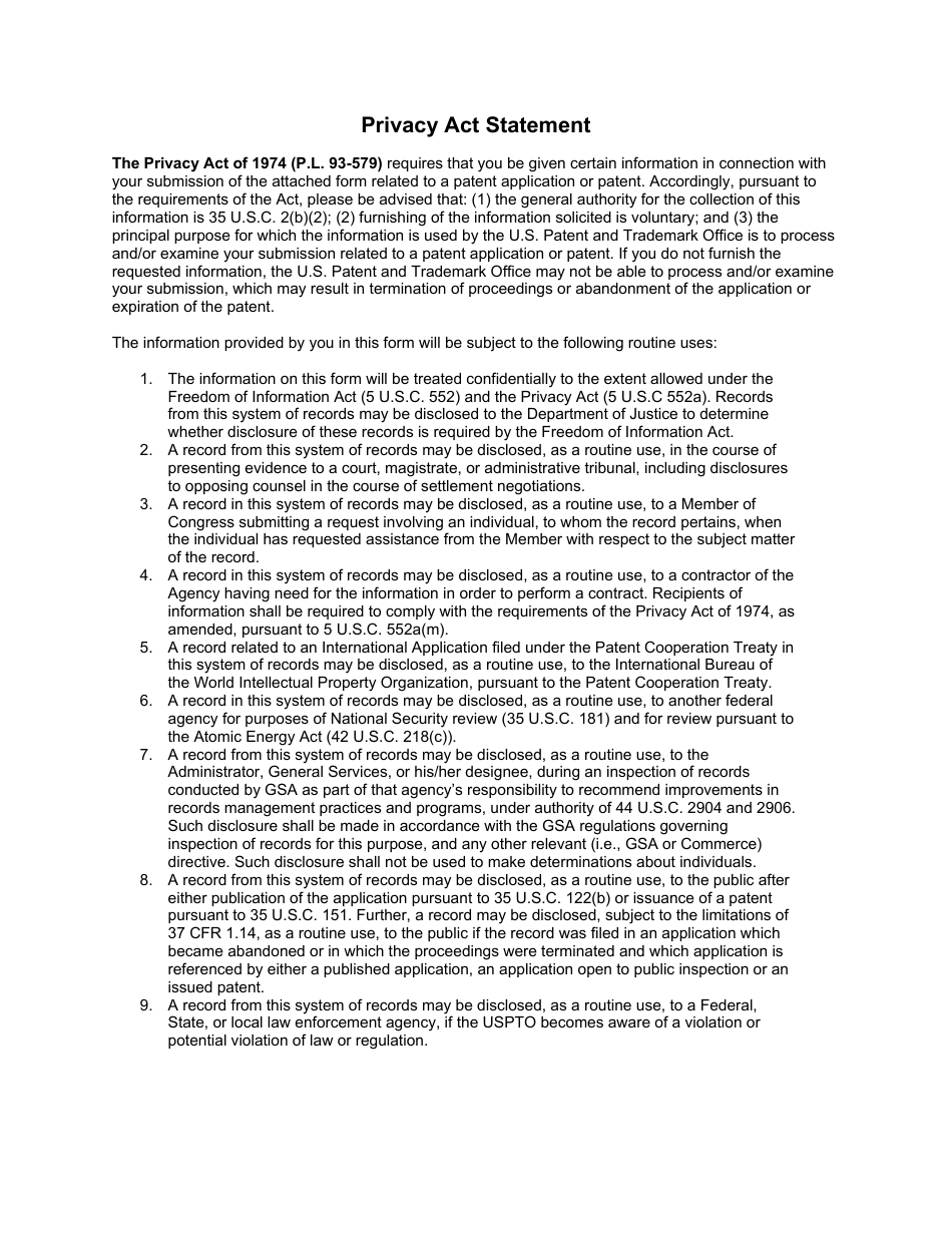 Form PTO / SB / 08A Information Disclosure Statement by Applicant, Page 2