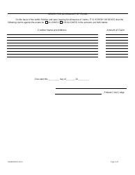 Form 373PC Petition for Allowance of Claim - South Carolina, Page 2