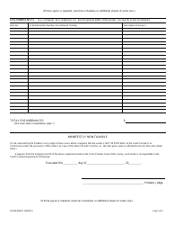 Form 350PC &quot;Inventory and Appraisement Form&quot; - South Carolina, Page 6