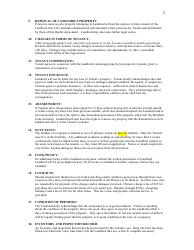 Basic Rental Agreement Template, Page 2