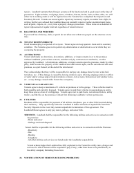 Basic Rental Agreement Template, Page 3