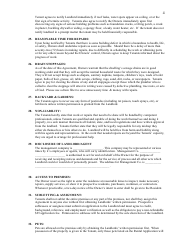 Basic Rental Agreement Template, Page 4