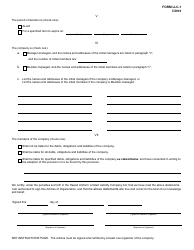 Form LLC-1 Articles of Organization for Limited Liability Company - Hawaii, Page 2