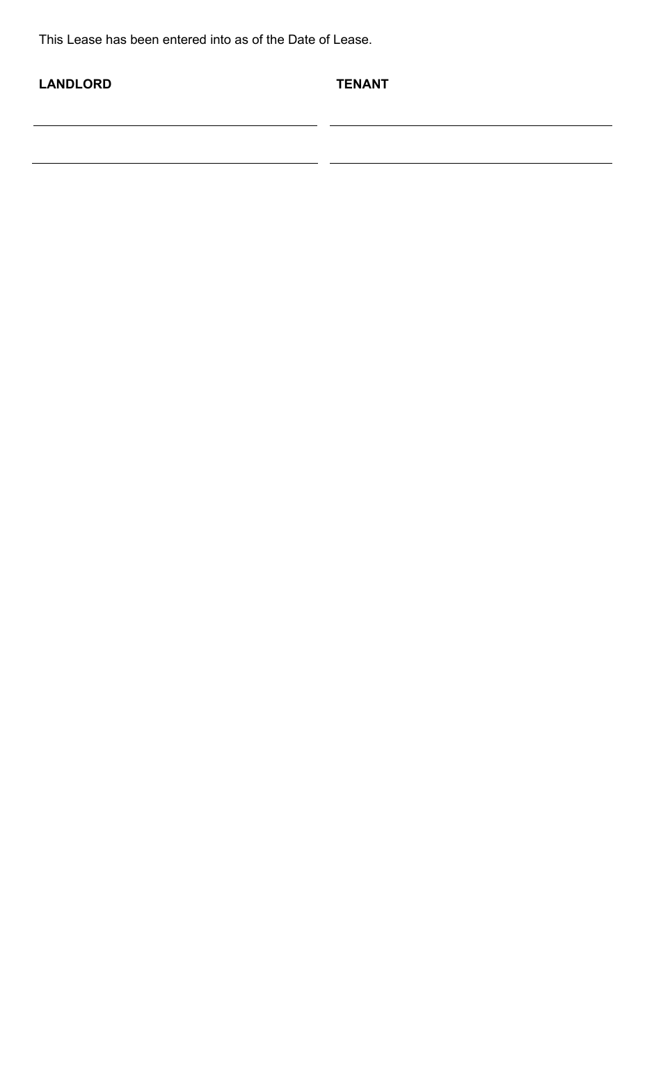 Office Lease Agreement Template - New York, Page 6