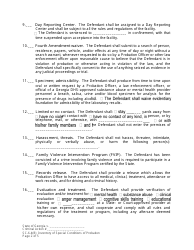 Form SC-6.4(B) Inventory of Special Conditions of Probation - Georgia (United States), Page 2