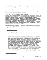 AF&amp;pa White Paper: Sustainable Forestry and Certification Programs in the United States, Page 3