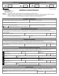 Form ISD01 Address Change Request - Virginia