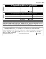 Form DL5 Identification Card Application for Minors Under Age 15 - Virginia, Page 2