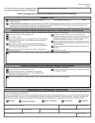 Form MED10 Disabled Parking Placard or License Plates Application - Virginia, Page 2