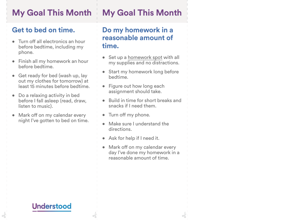 Goals Calendar Template, Page 17