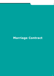 &quot;Islamic Marriage Contract Template&quot;