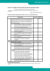 Islamic Marriage Contract Template, Page 7