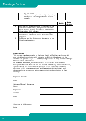 Islamic Marriage Contract Template, Page 8