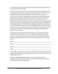 Lease Agreement Template - Lines, Page 14
