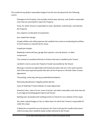 Lease Agreement Template - Lines, Page 5