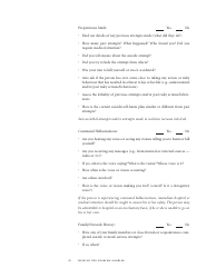 Suicide Risk Assessment Template, Page 2