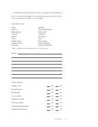 Suicide Risk Assessment Template, Page 5