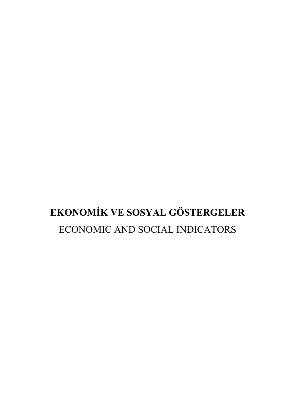 Economic and Social Indicators - State Planning Organization - Northern Cyprus, Page 7