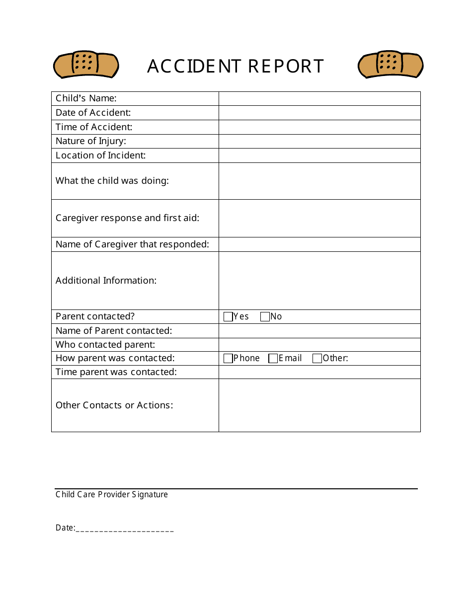 Ir Report Template