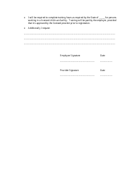 Employee / Provider Contract Template, Page 2