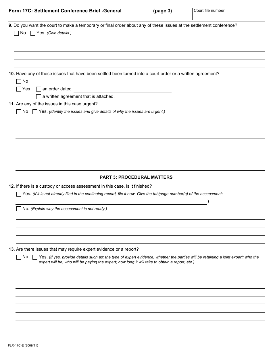 Form 17c - Fill Out, Sign Online and Download Fillable PDF, Ontario ...