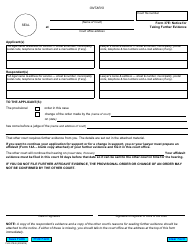 Form 37E Download Fillable PDF or Fill Online Notice for Taking Further ...