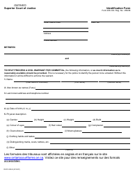 Form 20K Identification Form - Ontario, Canada