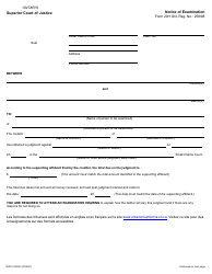 Form 20H Notice of Examination - Ontario, Canada, Page 2