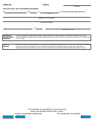 Form 20H Notice of Examination - Ontario, Canada, Page 3