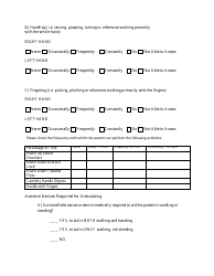 Residual Functional Capacity Form - Ssa Listed Disorders, Page 8
