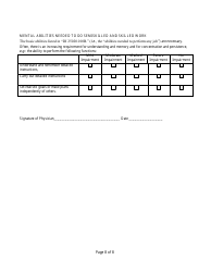 Residual Functional Capacity Form - Personality Mental Disorder, Page 8