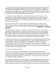Residual Functional Capacity Form - Adult Anxiety Related Mental Disorder, Page 2