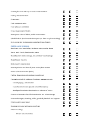 Exterior Home Inspection Checklist Template - Ilovetoknow, Page 2