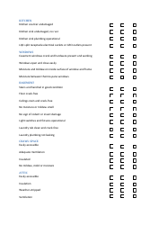 Interior Home Inspection Checklist Template - Ilovetoknow, Page 2