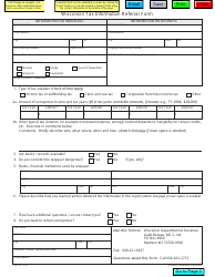 Form P-626 Wisconsin Tax Information Referral Form - Wisconsin
