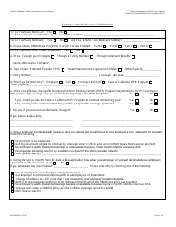 Form DHCS4000 A Genetically Handicapped Persons Program (Ghpp) Application to Determine Eligibility - California, Page 2