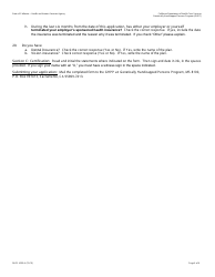 Form DHCS4000 A Genetically Handicapped Persons Program (Ghpp) Application to Determine Eligibility - California, Page 6
